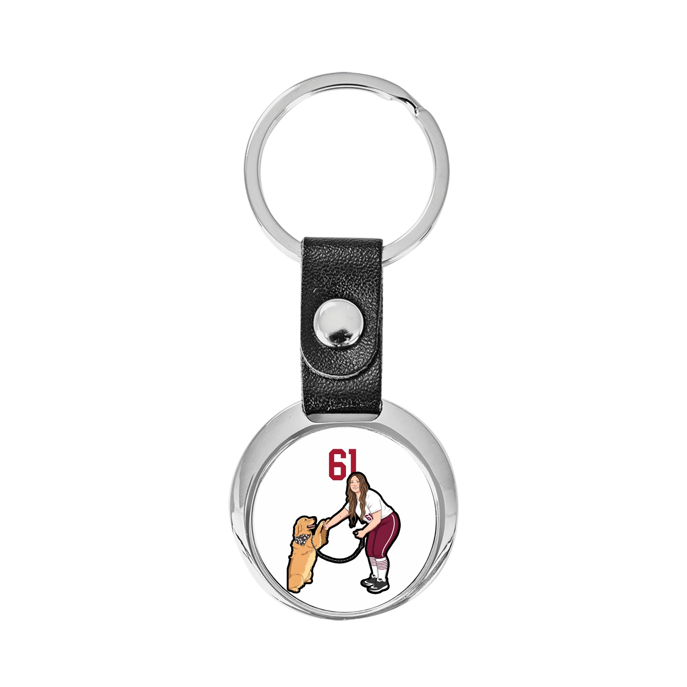 Key Chain — Number Top in Classic