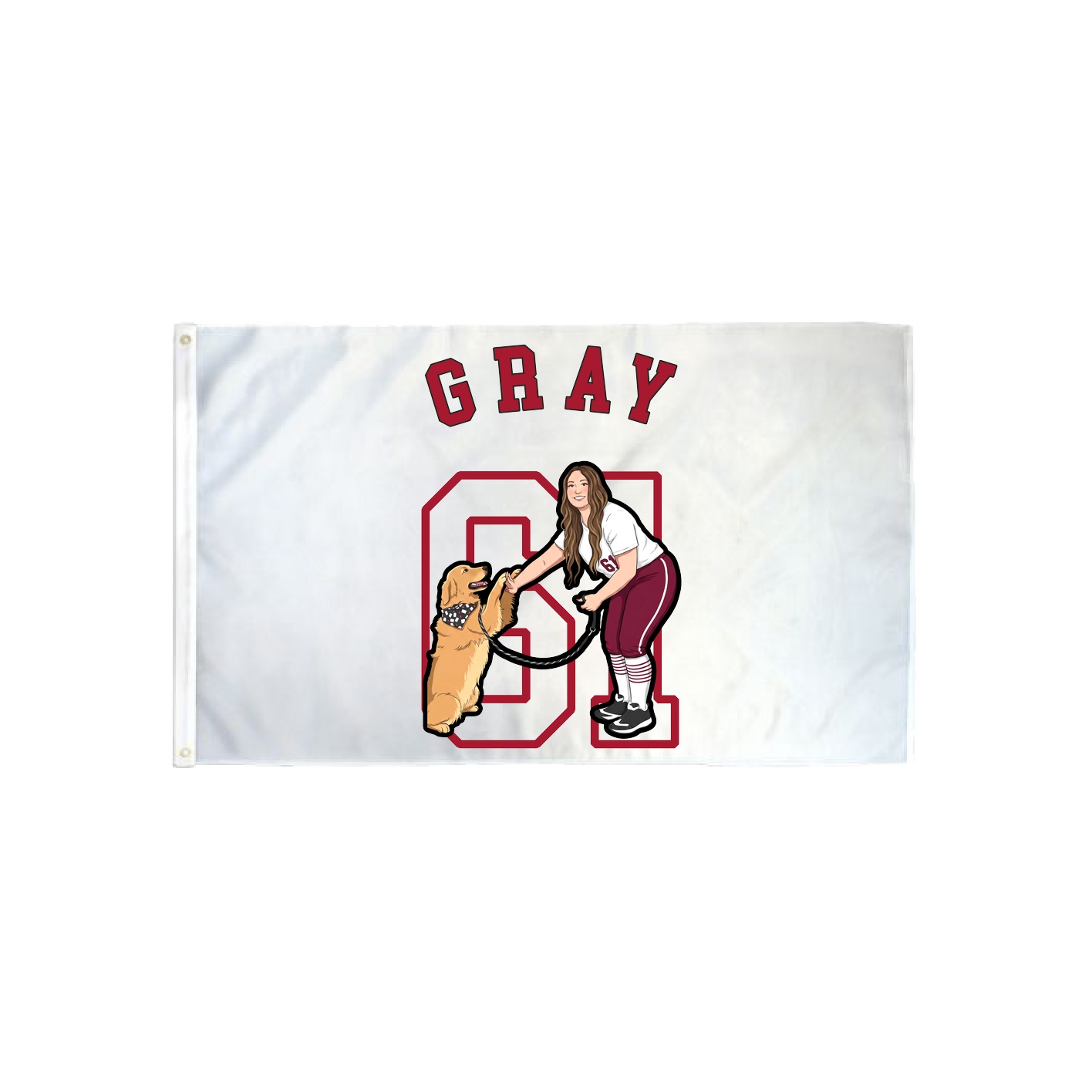 3x5 Flag — Shirsey Arch in Classic