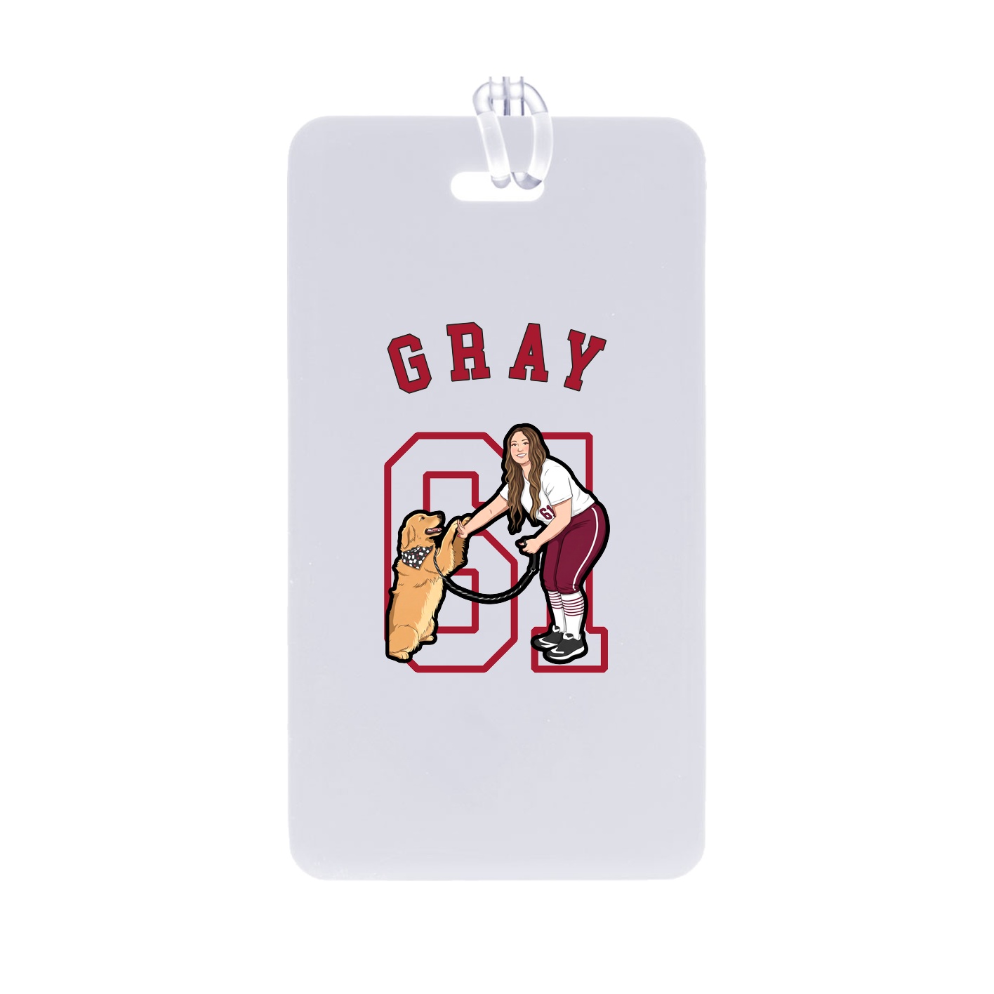Bag Tag — Shirsey Arch in Classic