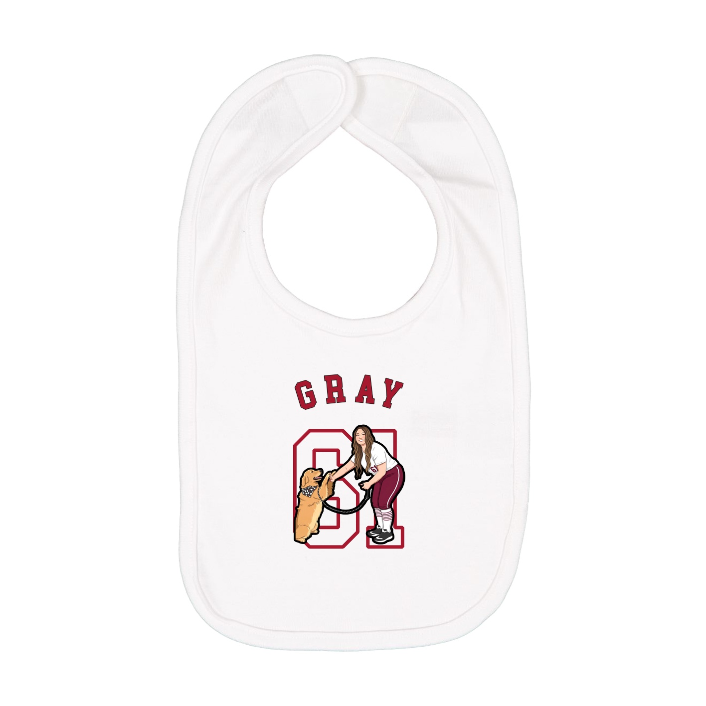 Infant Premium Jersey Bib