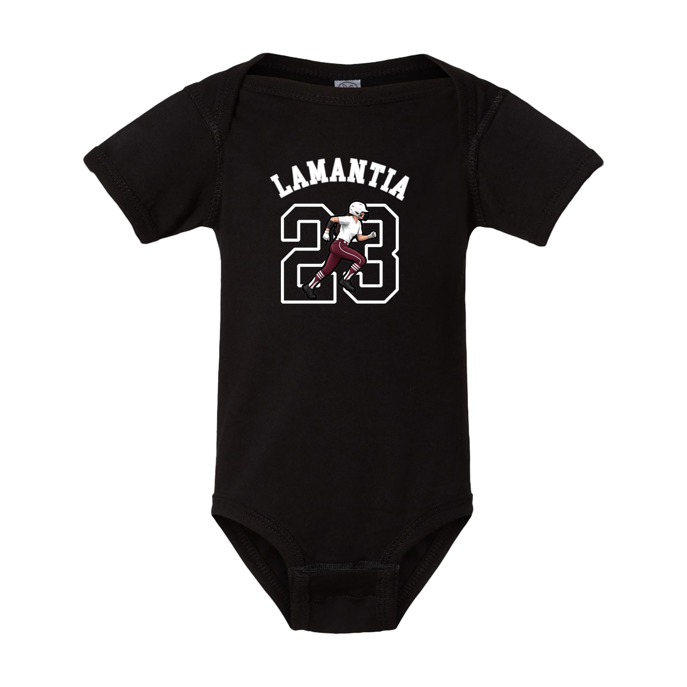 Baby Onesie — Shirsey Arch in Black