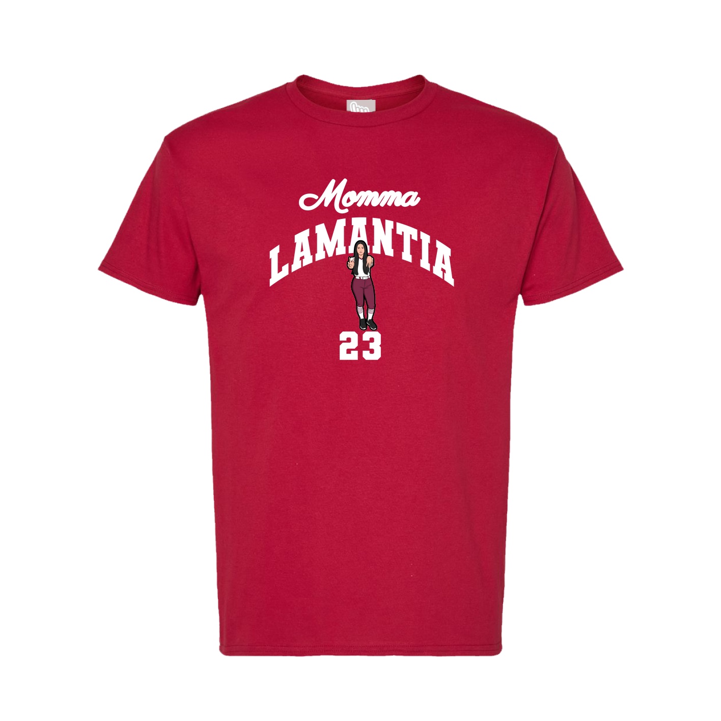 Tee — Mothers Day Arch in Crimson