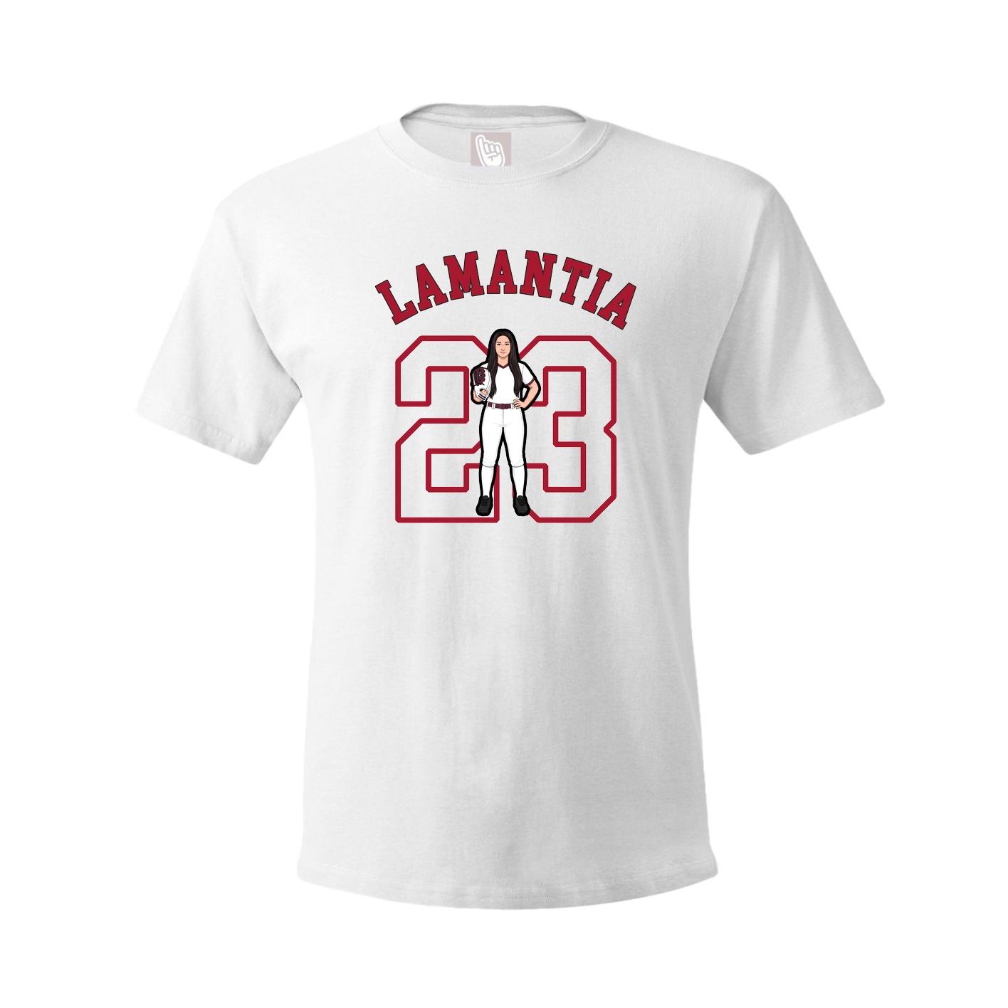 Youth Tee — Shirsey Arch in White