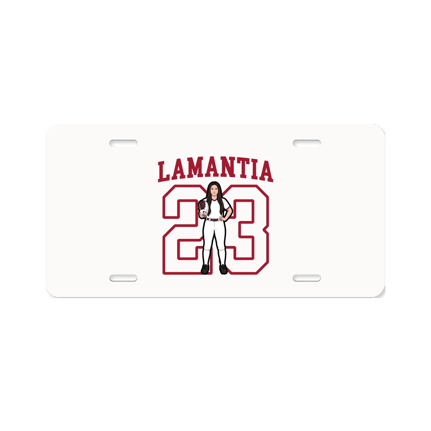 License Plate — Shirsey in Classic