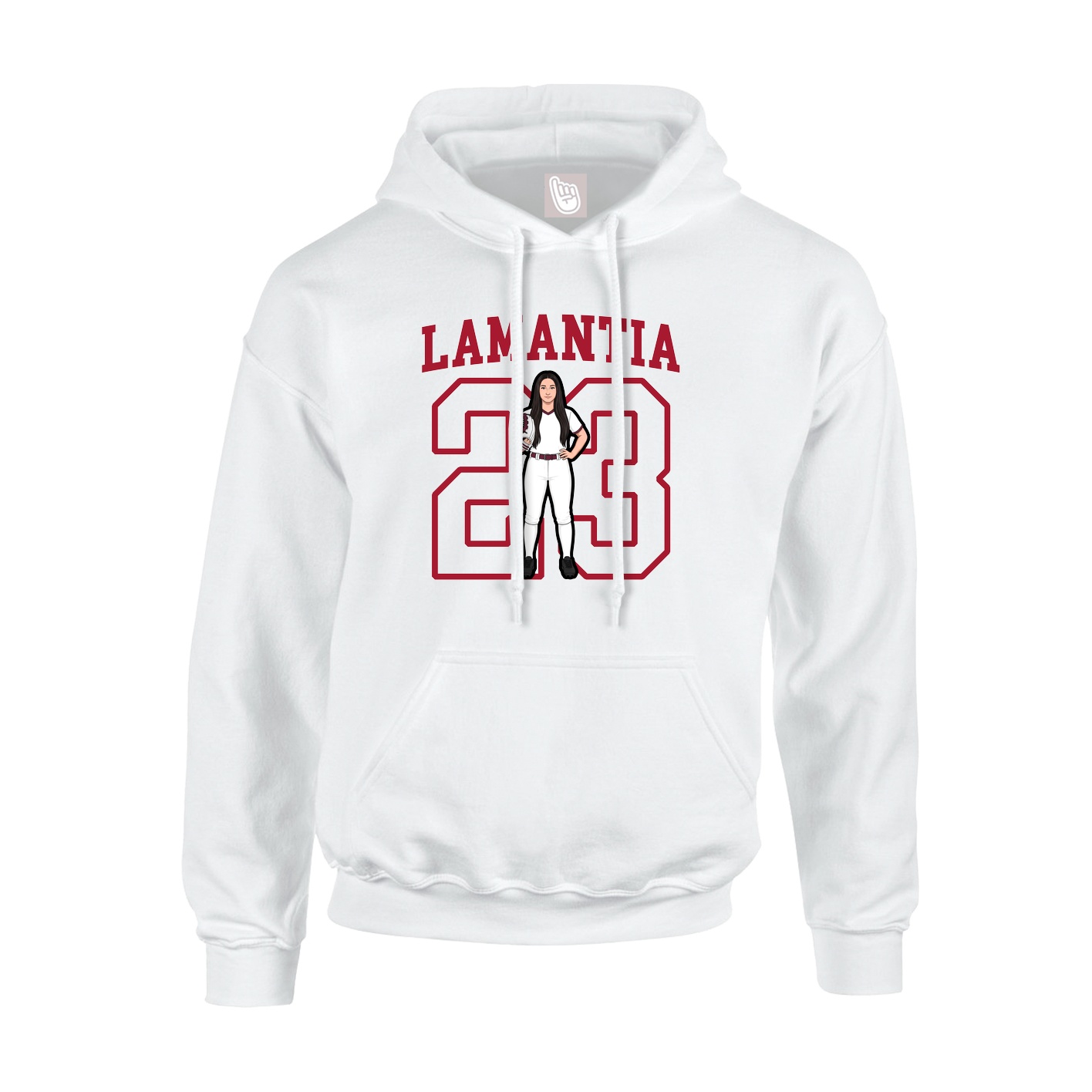 Youth Hoodie — Shirsey in White