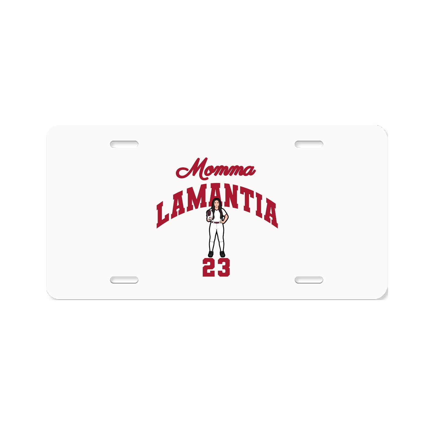 License Plate — Mothers Day Arch in Classic