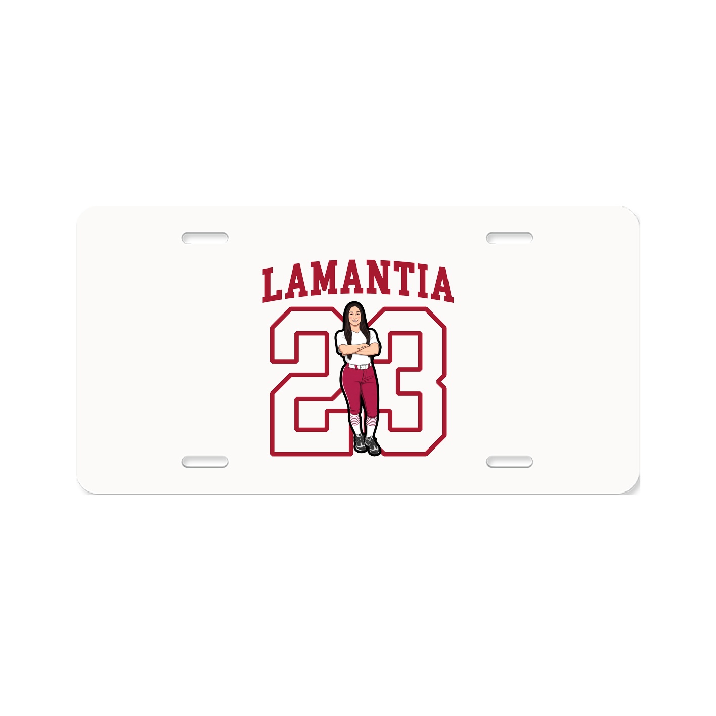 License Plate — Shirsey in Classic