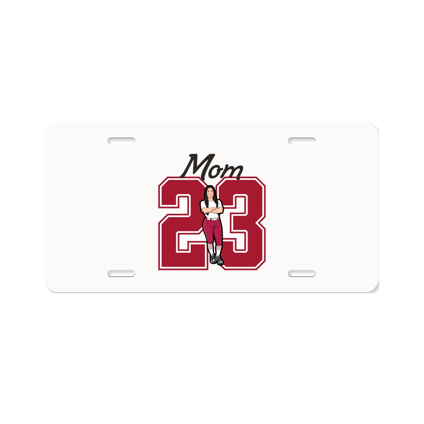 License Plate — Mothers Day Shirsey in Classic