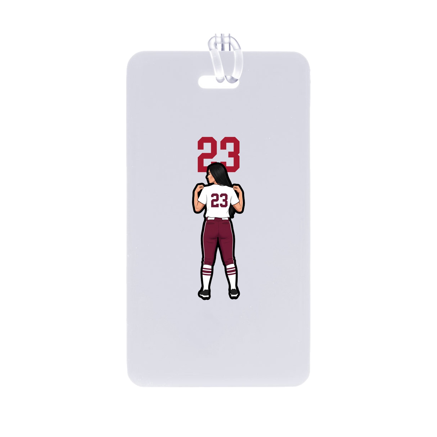 Bag Tag — Number Top in Classic