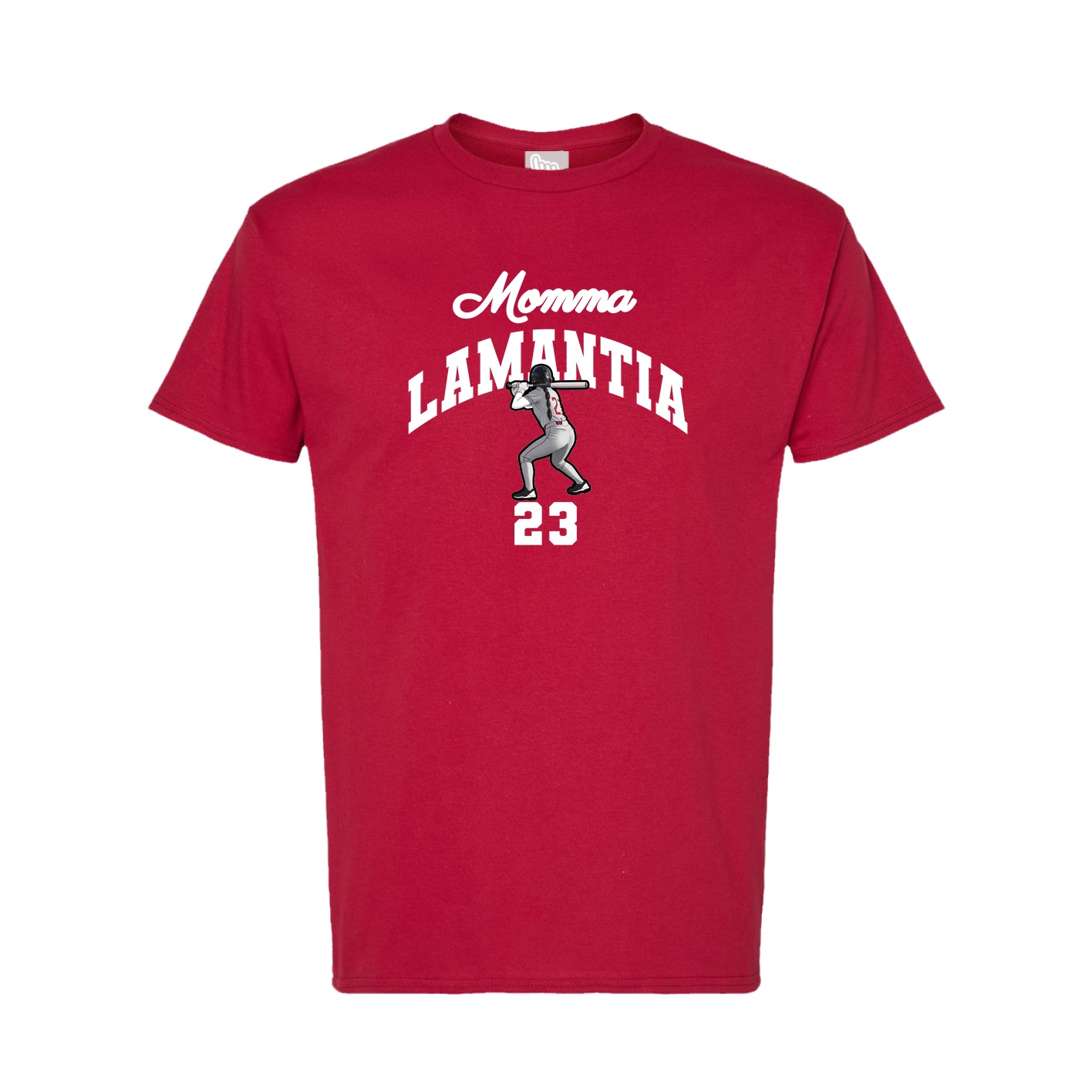 Tee — Mothers Day Arch in Crimson
