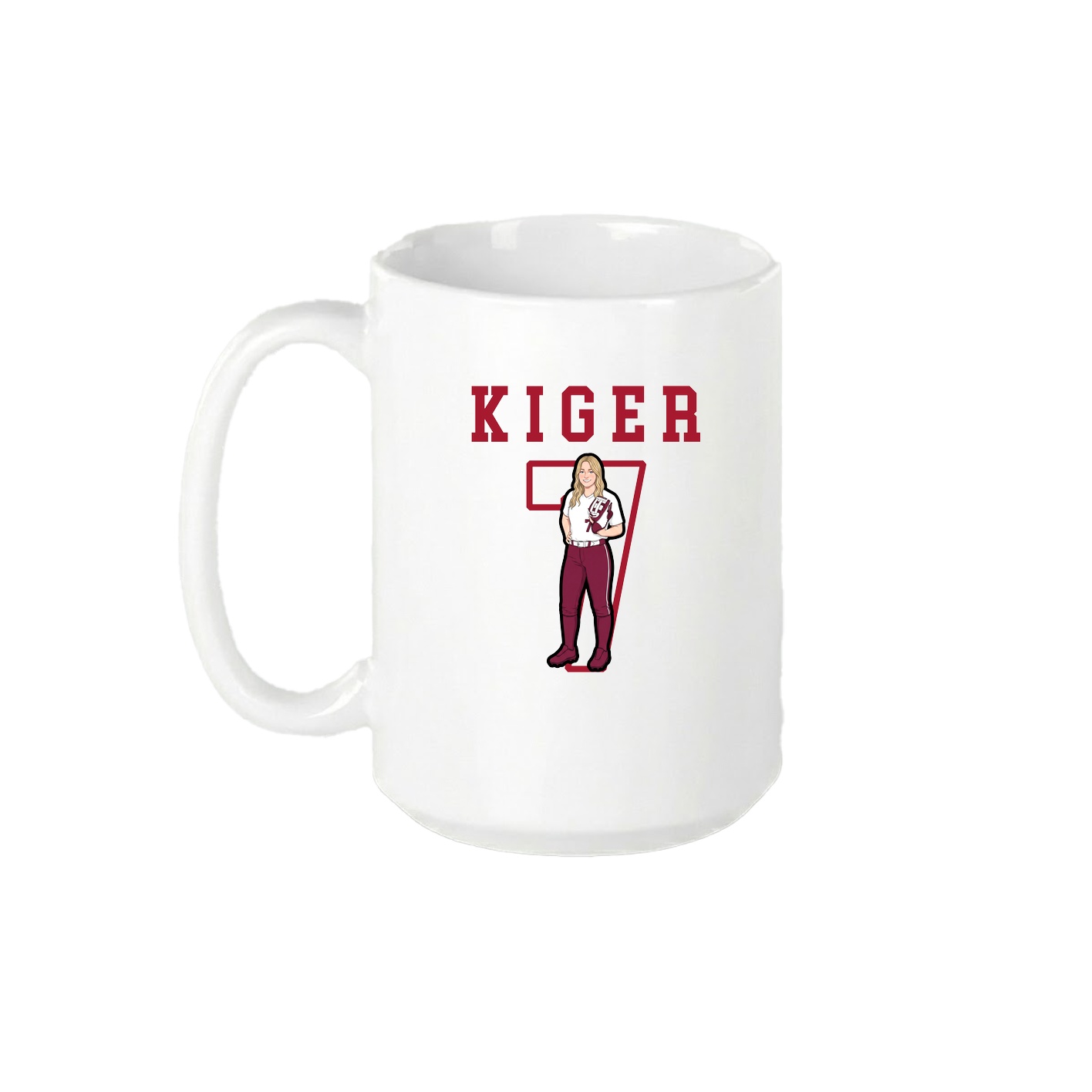 15oz Coffee Mug — Shirsey in White