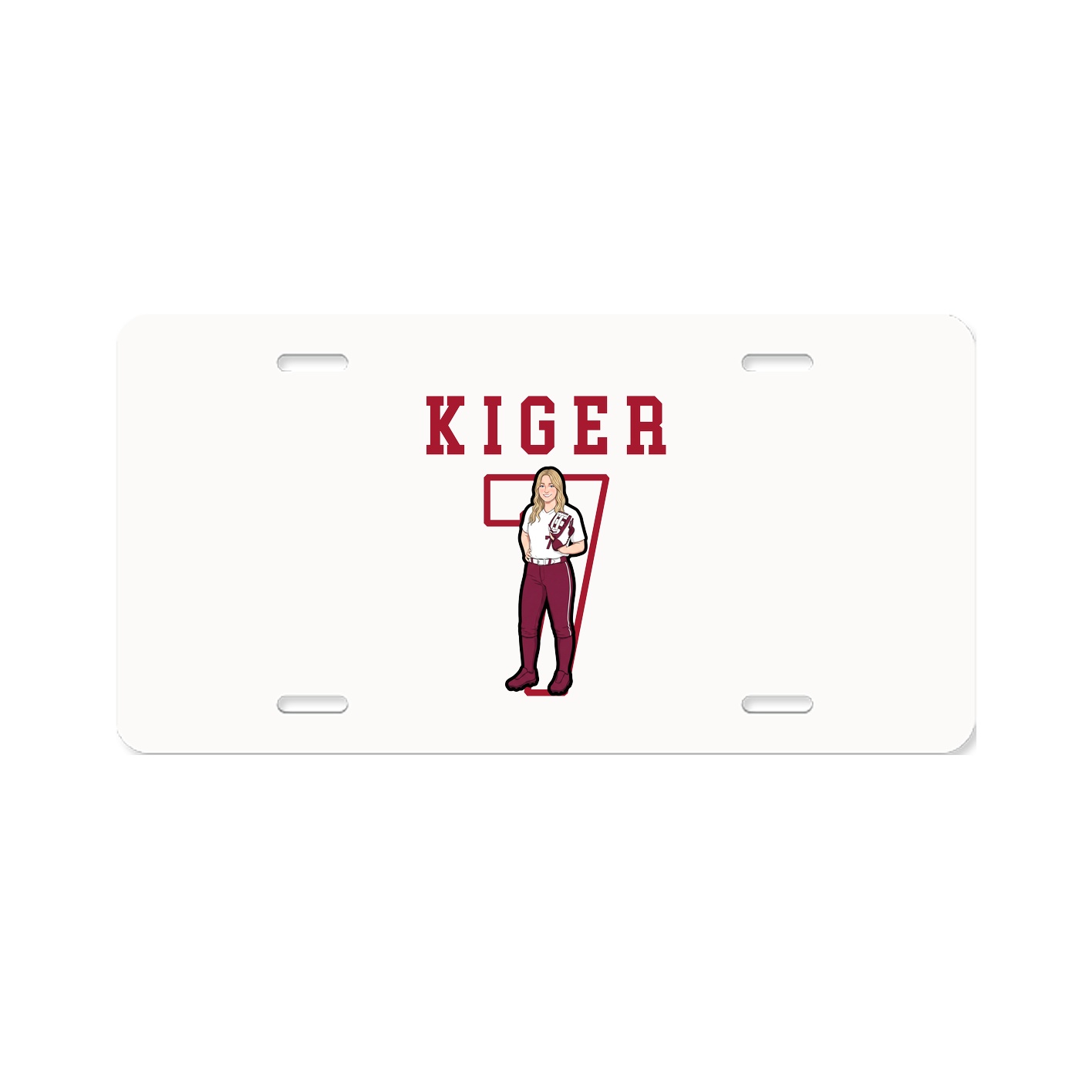 License Plate — Shirsey in Classic