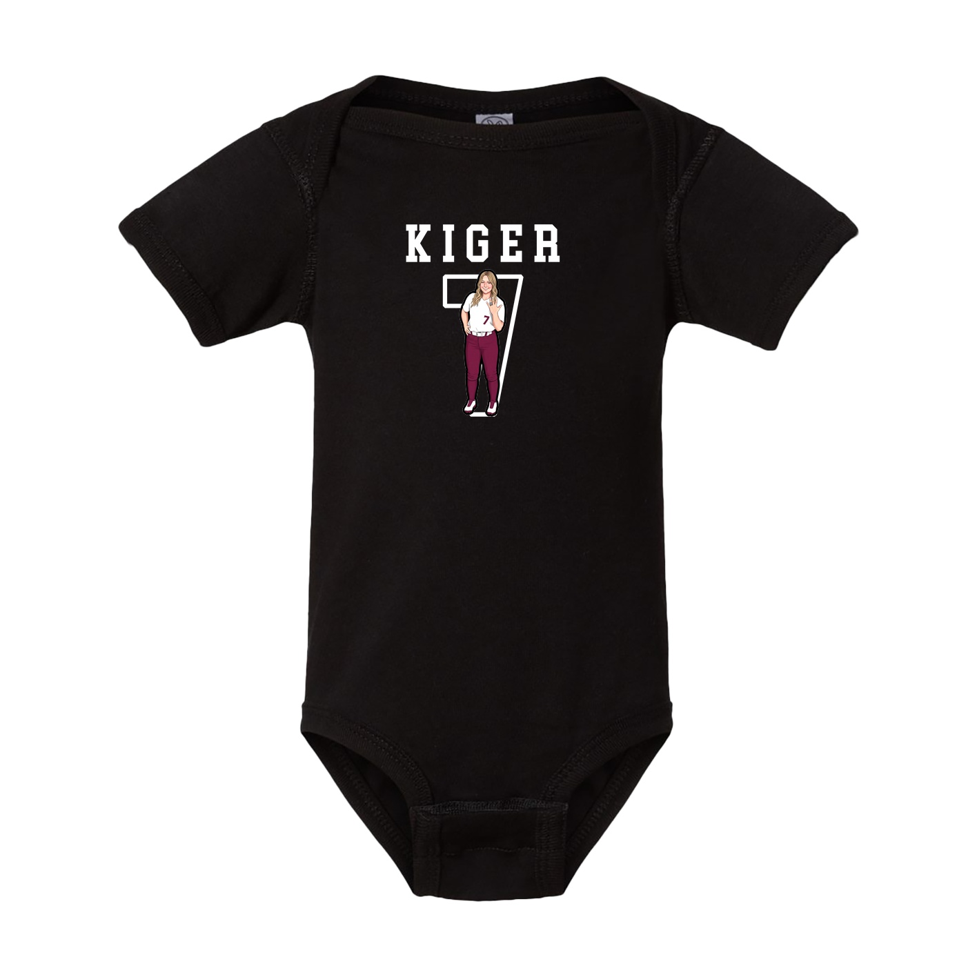Baby Onesie — Shirsey in Black