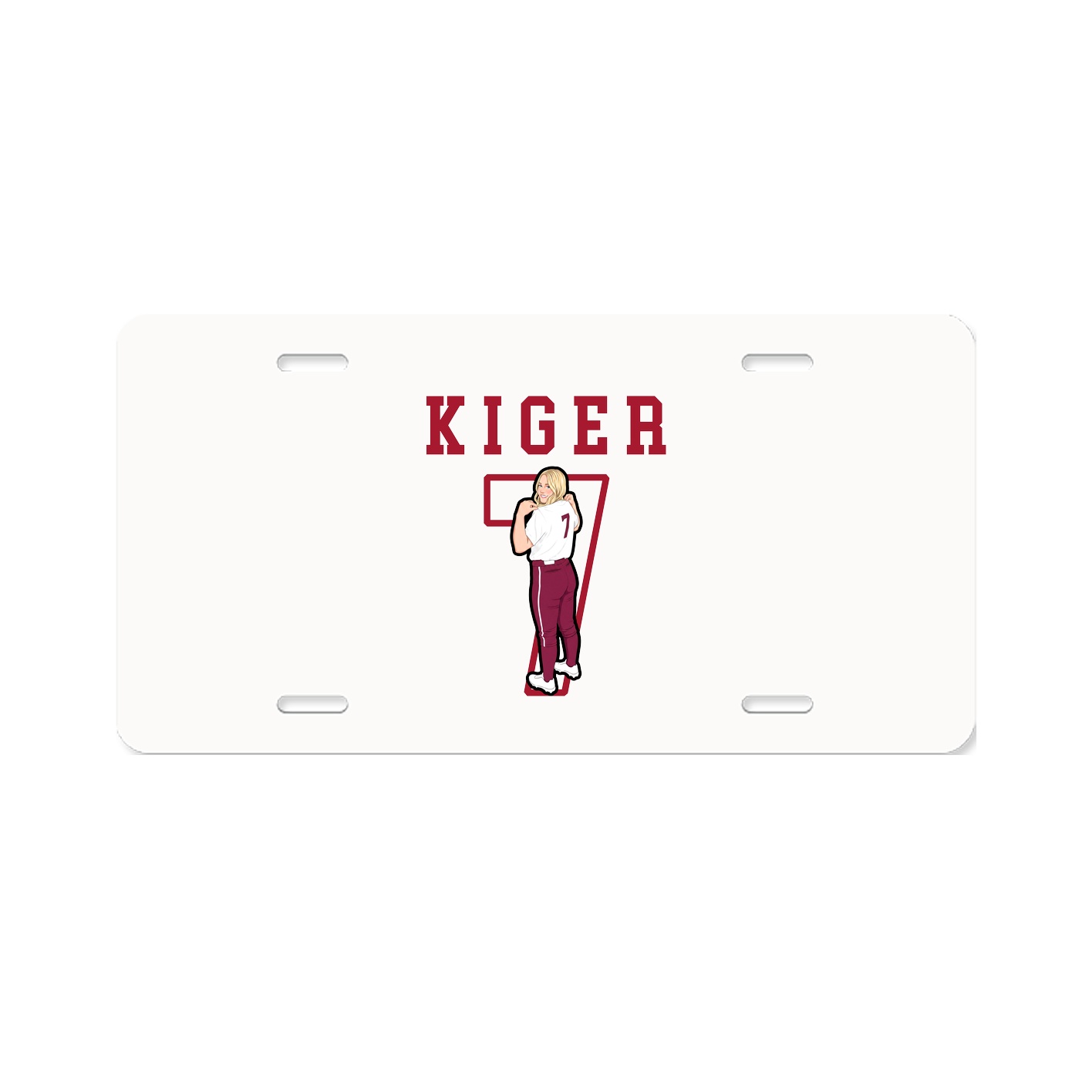 License Plate — Shirsey in Classic