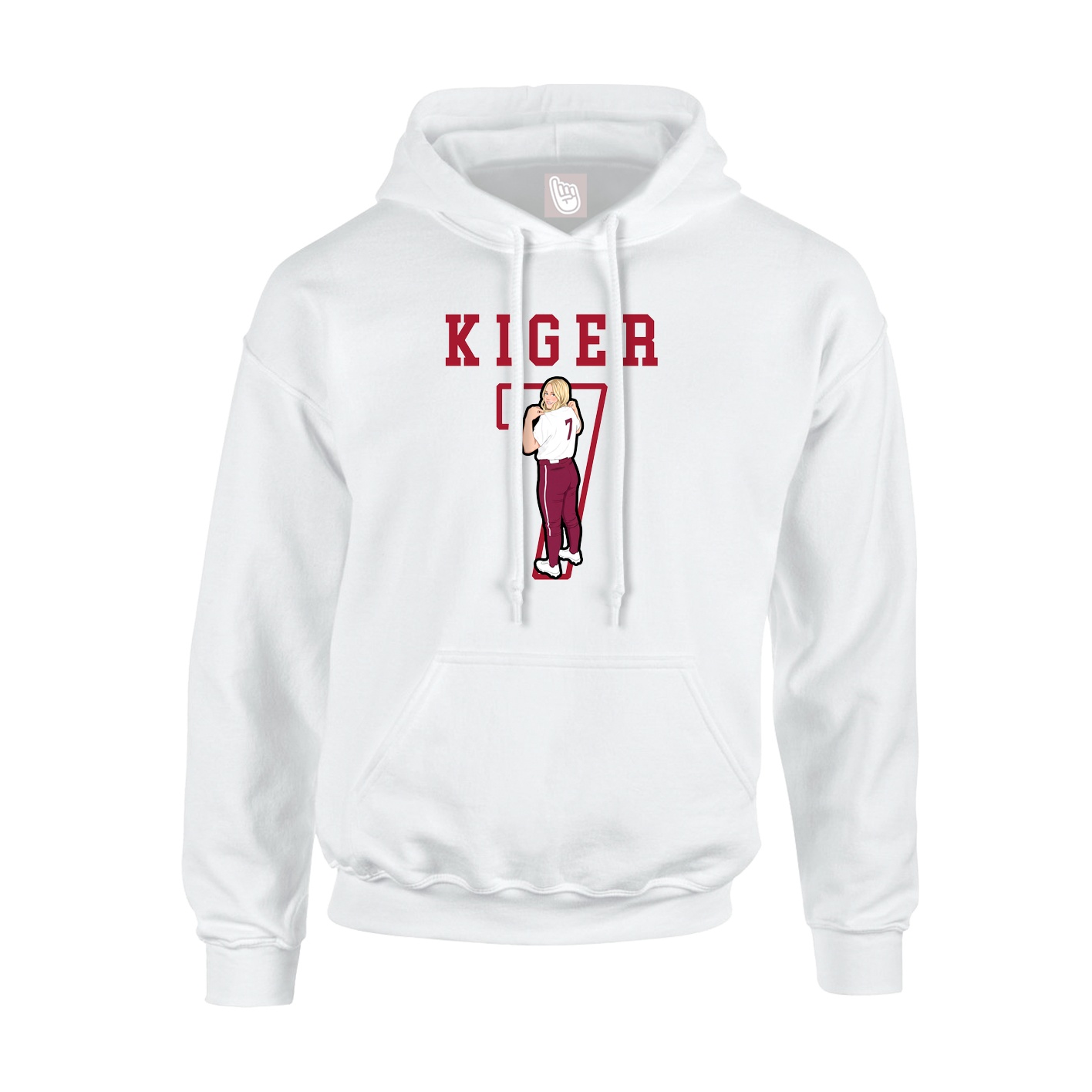 Youth Hoodie — Shirsey in White