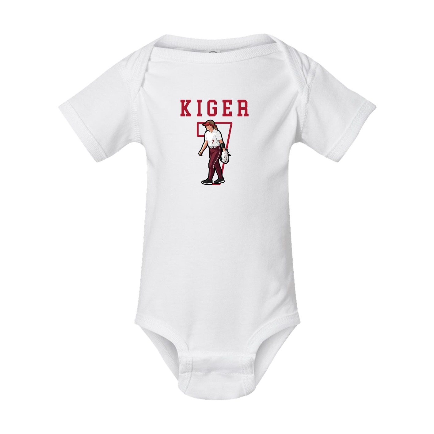 Baby Onesie — Shirsey in White