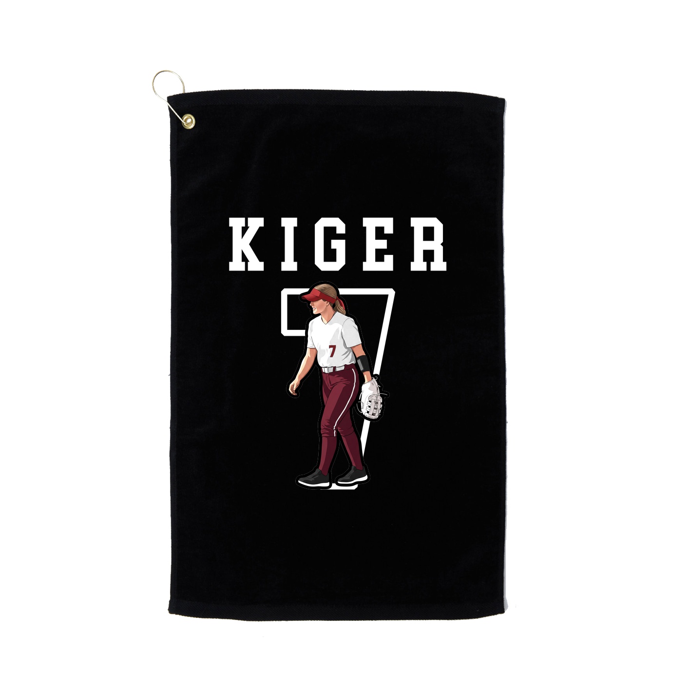 Golf Towel — Shirsey in Black