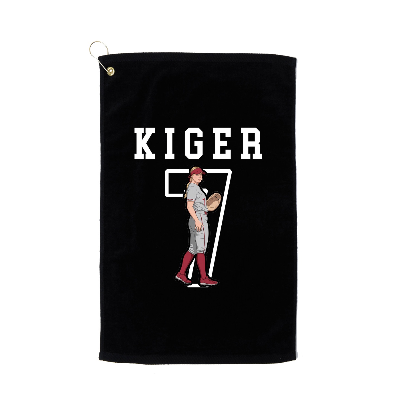 Golf Towel — Shirsey in Black