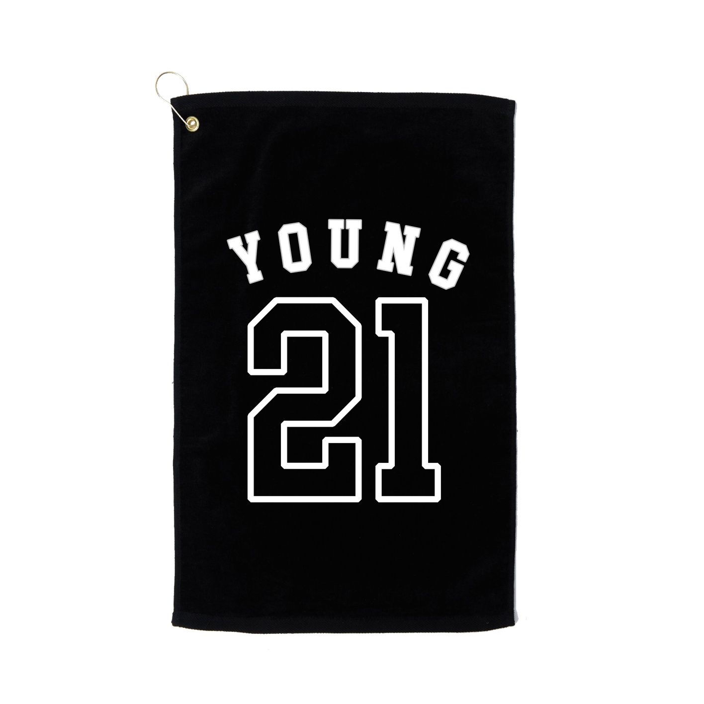 Golf Towel — Shirsey Arch in Black