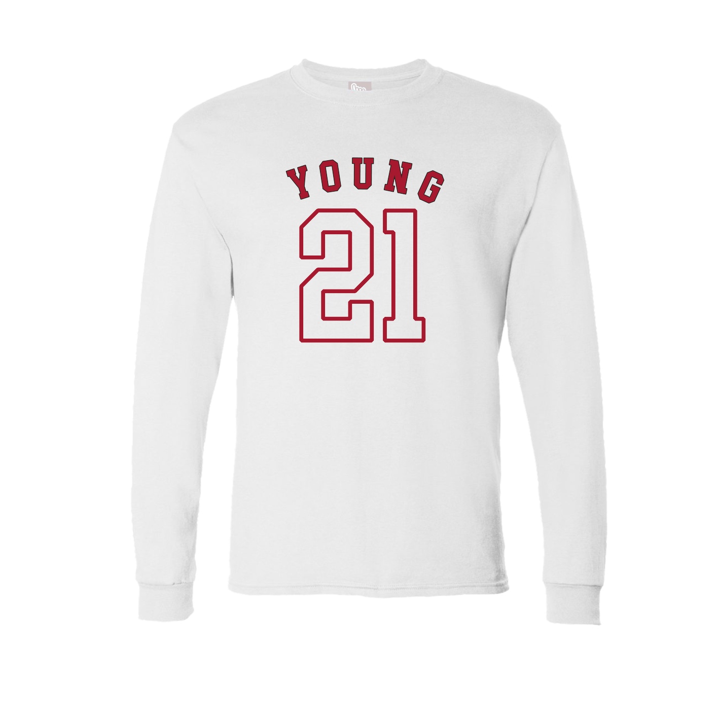 Long Sleeve Tee — Shirsey Arch in White