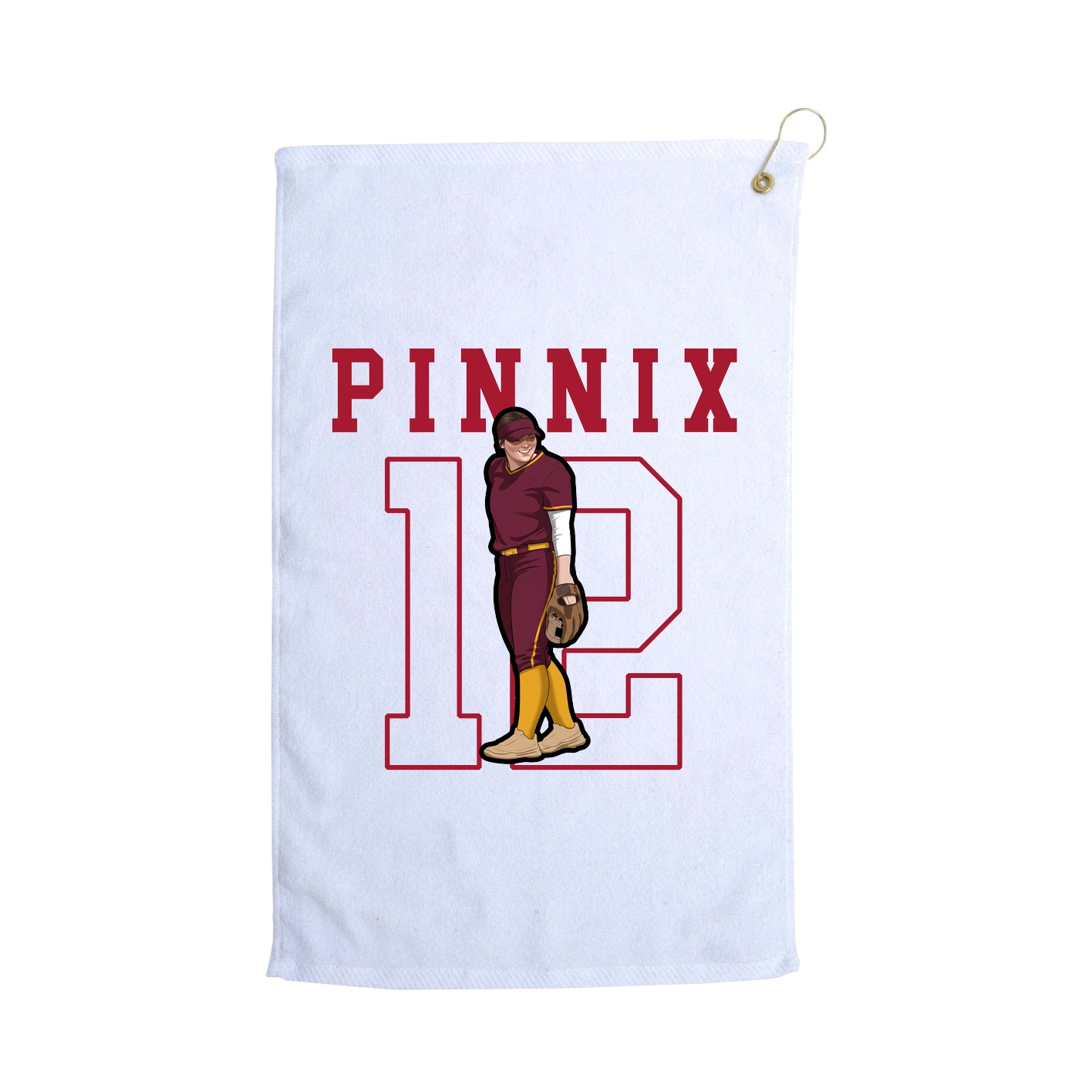 Golf Towel — Shirsey in White
