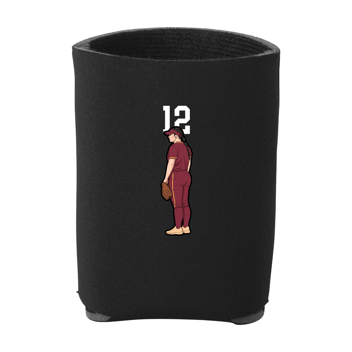 Can Holder — Number Top in Black