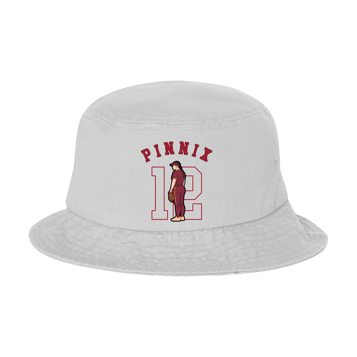 Bucket Cap — Shirsey Arch in White