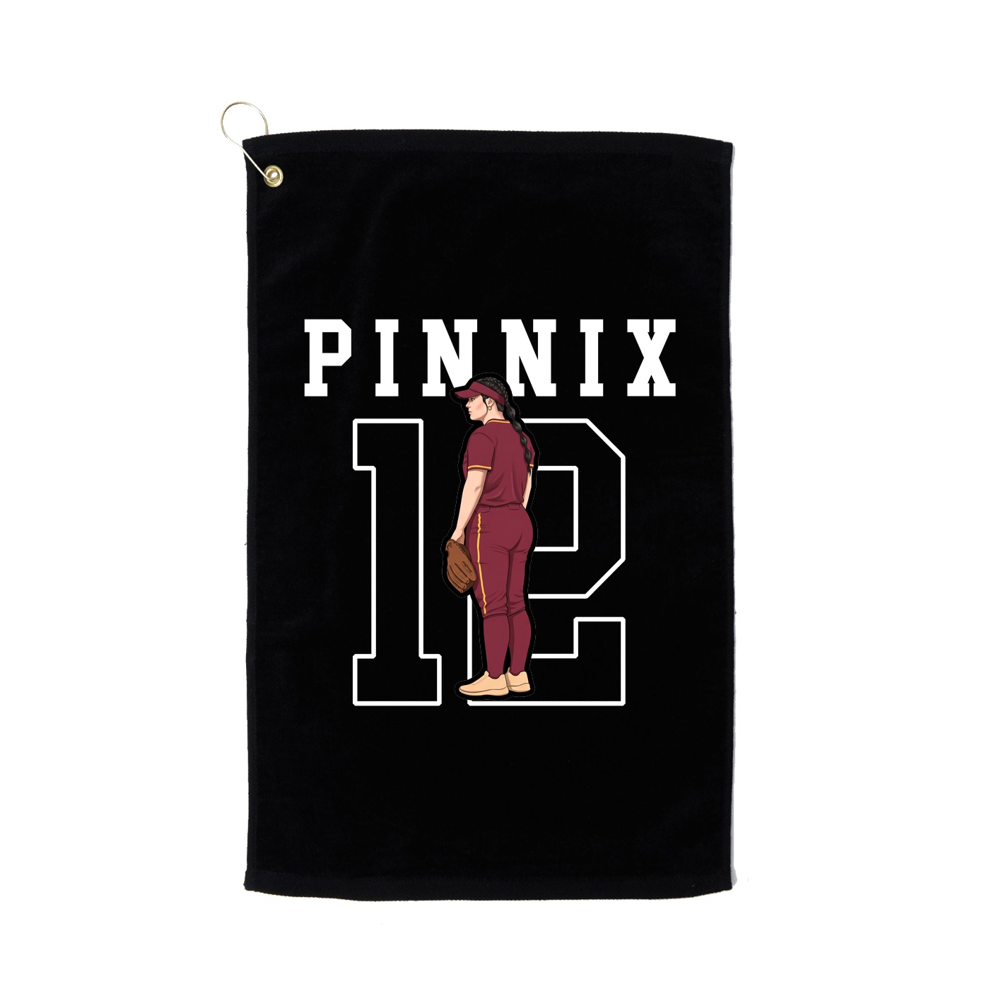 Golf Towel — Shirsey in Black