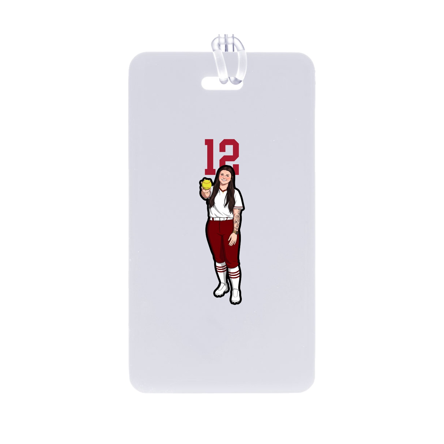 Bag Tag — Number Top in Classic