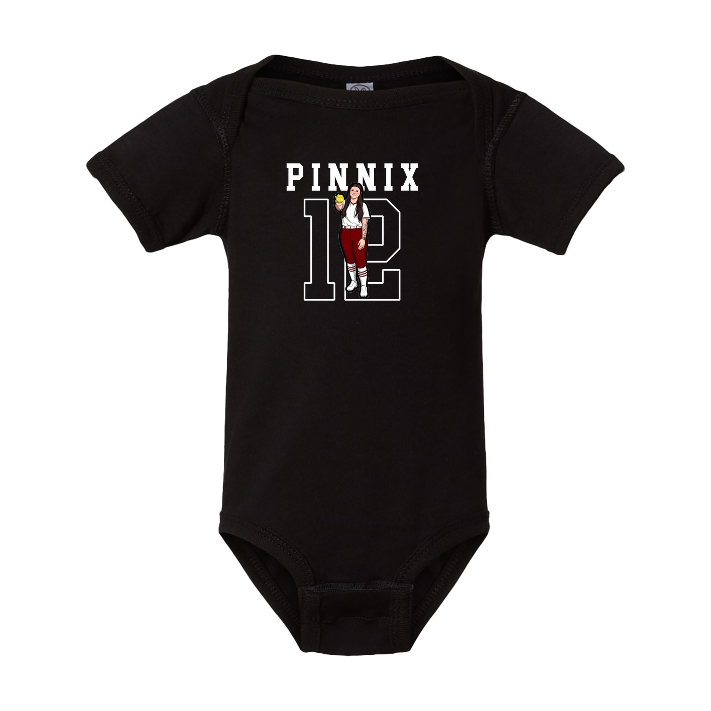 Baby Onesie — Shirsey in Black