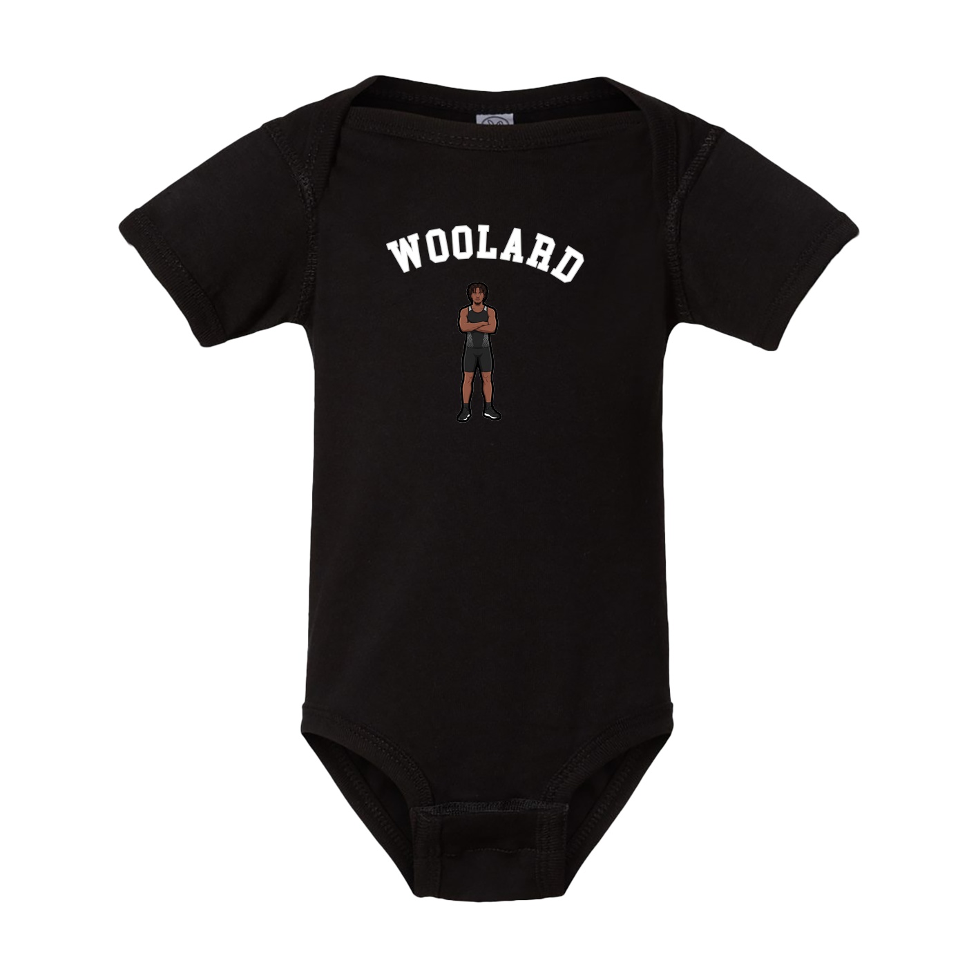 Baby Onesie — Shirsey Arch in Black
