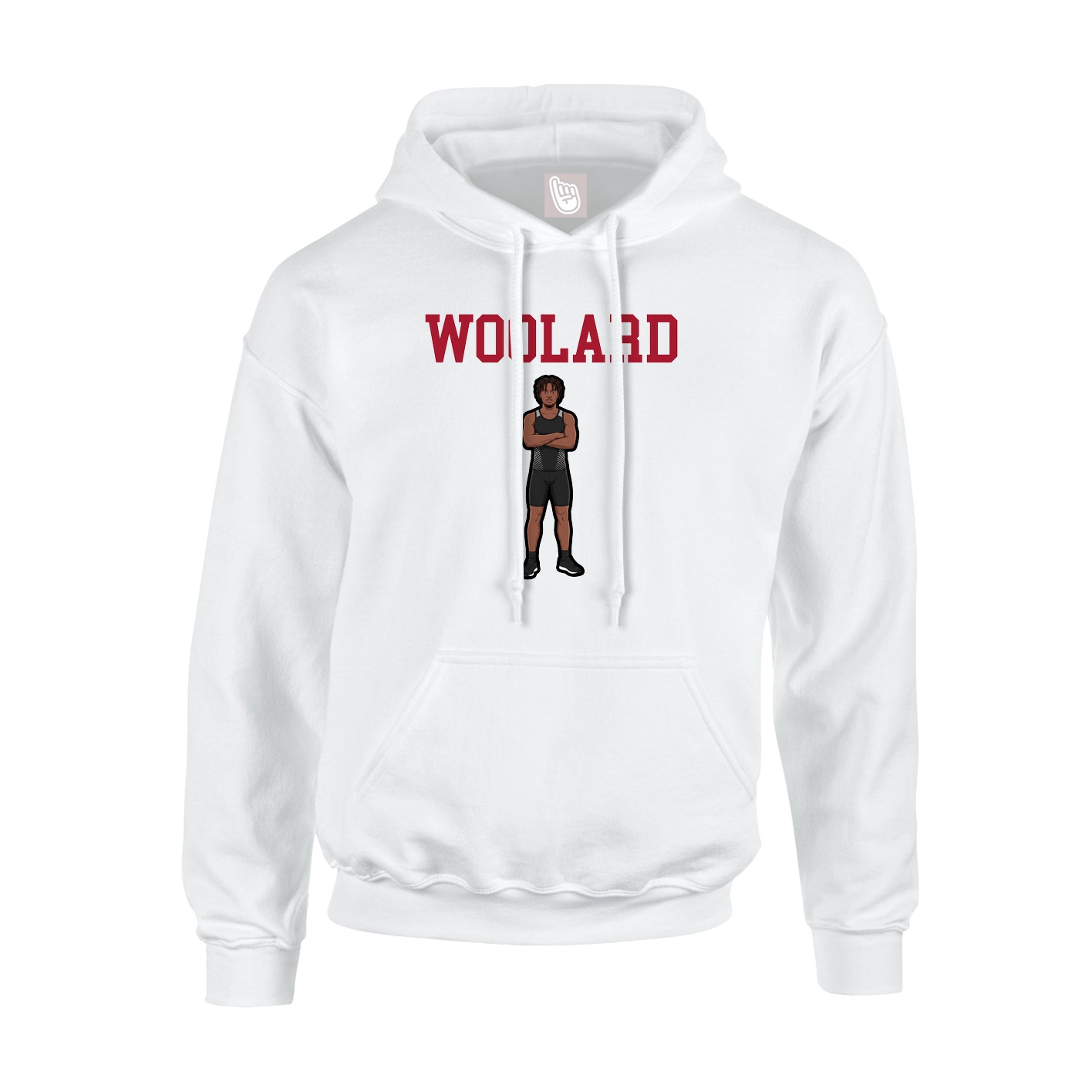 Hoodie — Shirsey in White