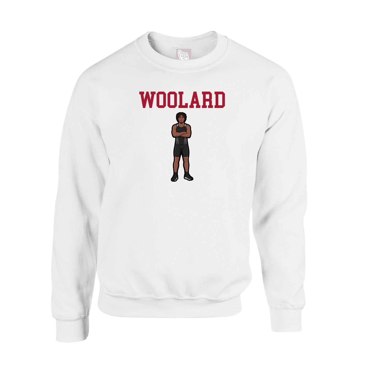 Fleece Crew — Shirsey in White