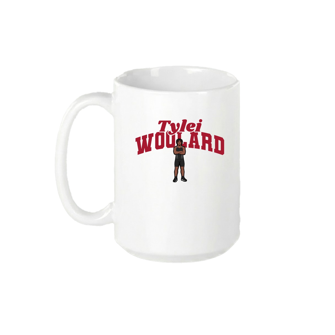 15oz Coffee Mug — Signature Arch in White