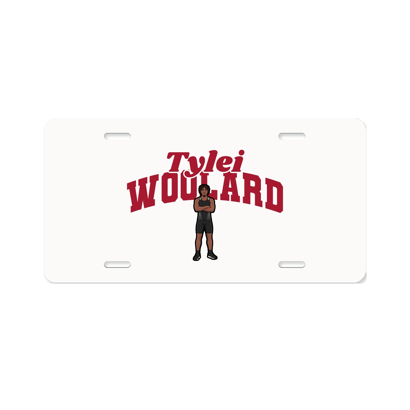 License Plate — Signature Arch in Classic