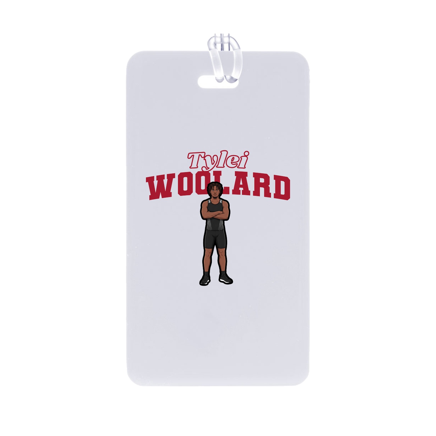 Bag Tag — Name Arch in Classic