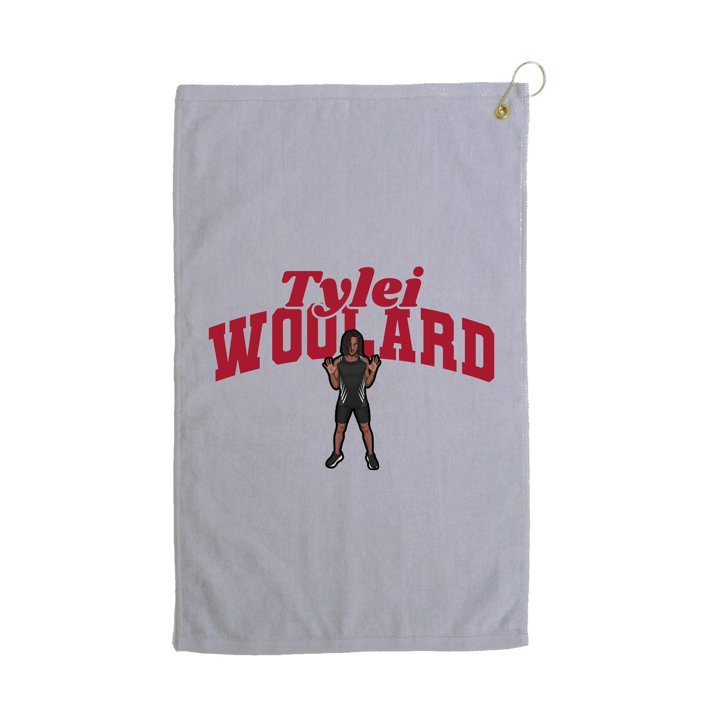 Golf Towel — Signature Arch in Grey