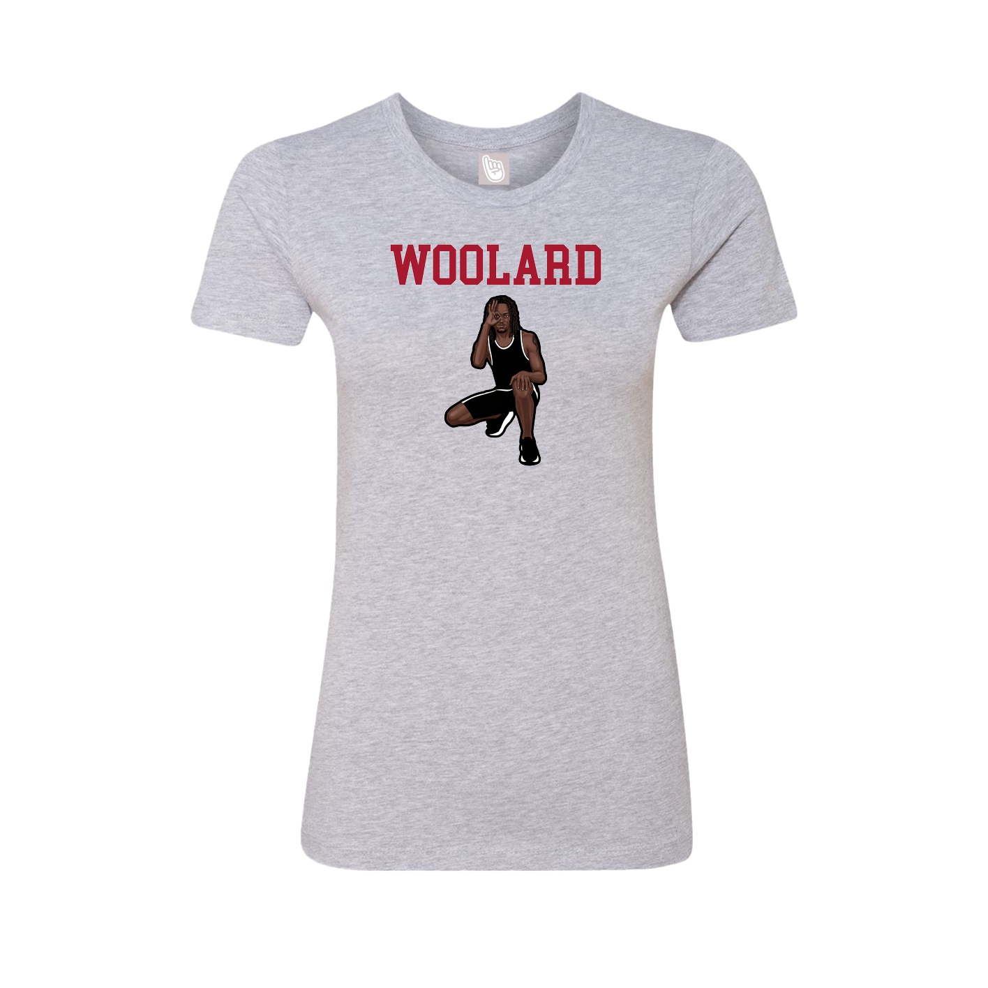 Fitted Women's Tee — Shirsey in Grey