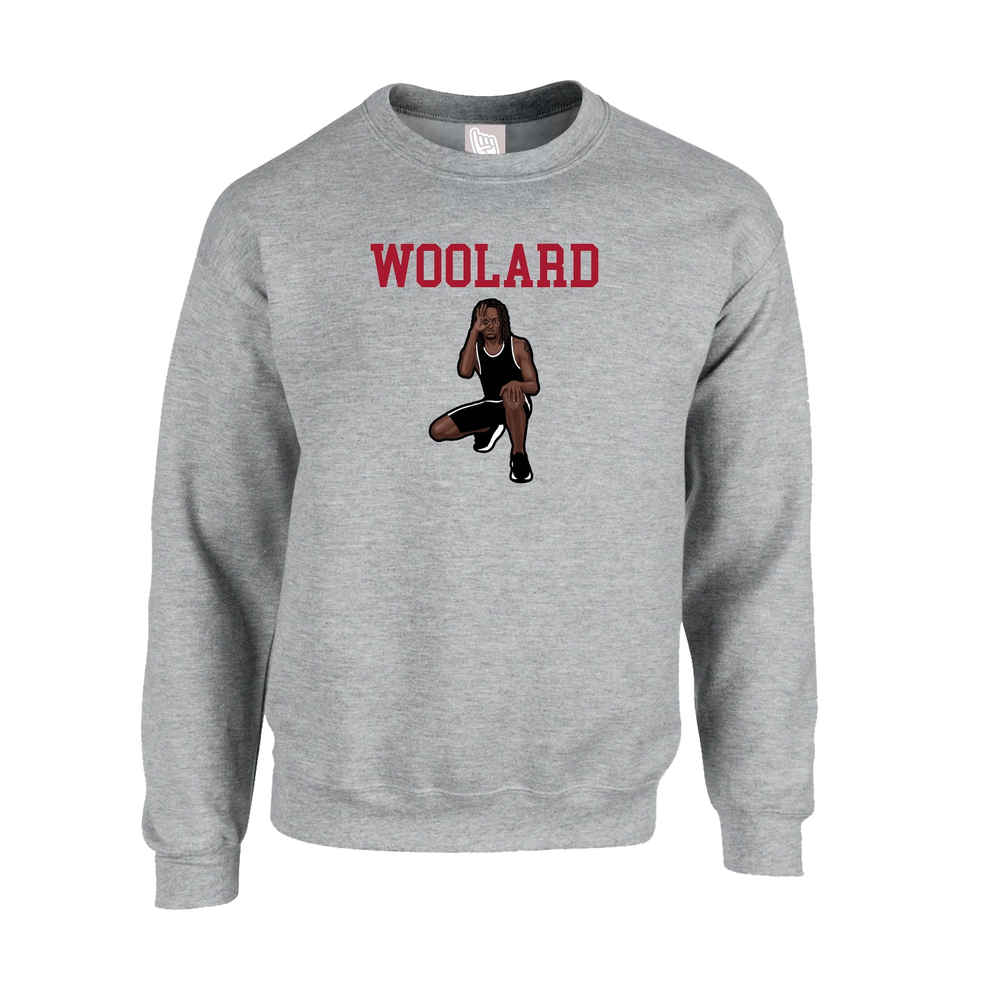 Fleece Crew — Shirsey in Grey