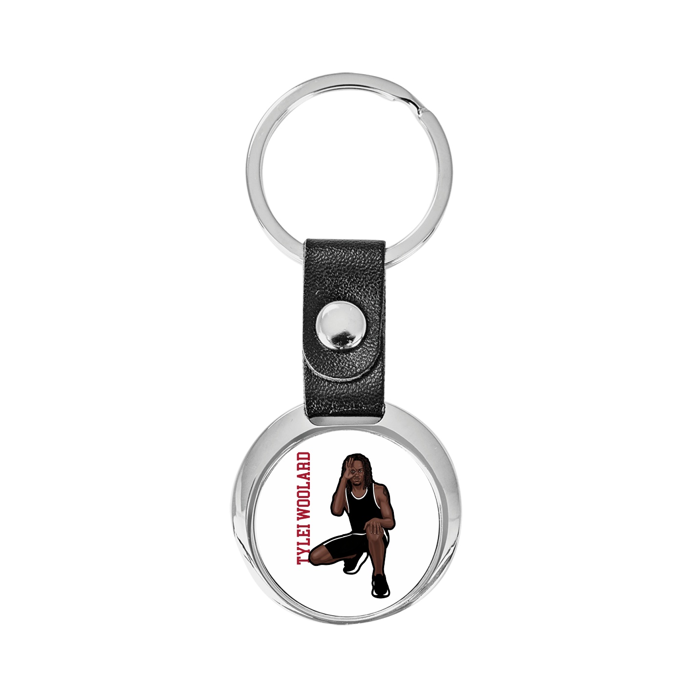 Key Chain — Name Vertical in Classic
