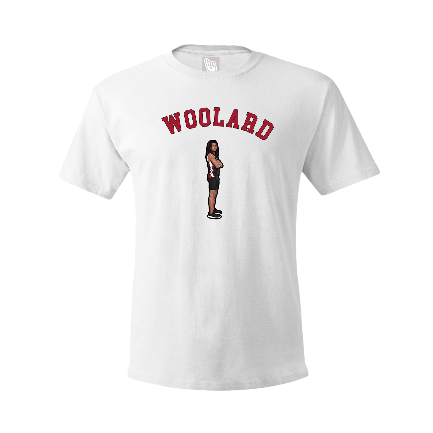 Youth Tee — Shirsey Arch in White