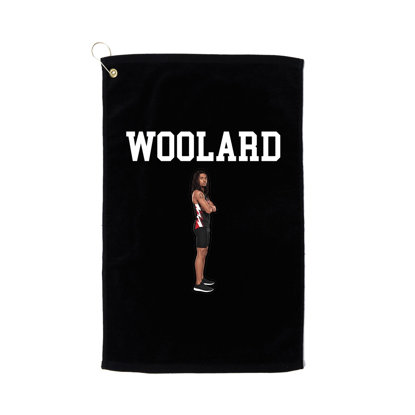 Golf Towel — Shirsey in Black