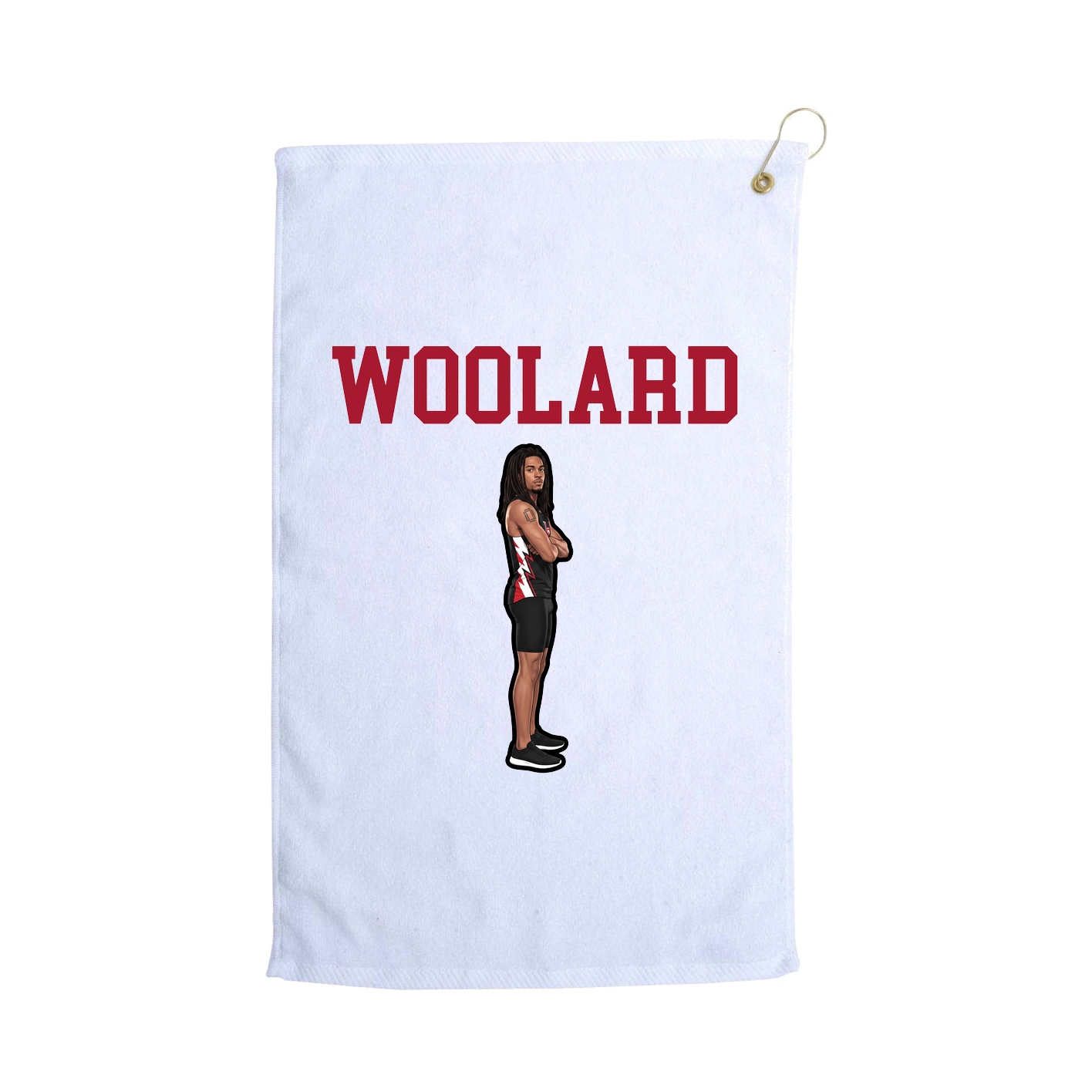 Golf Towel — Shirsey in White