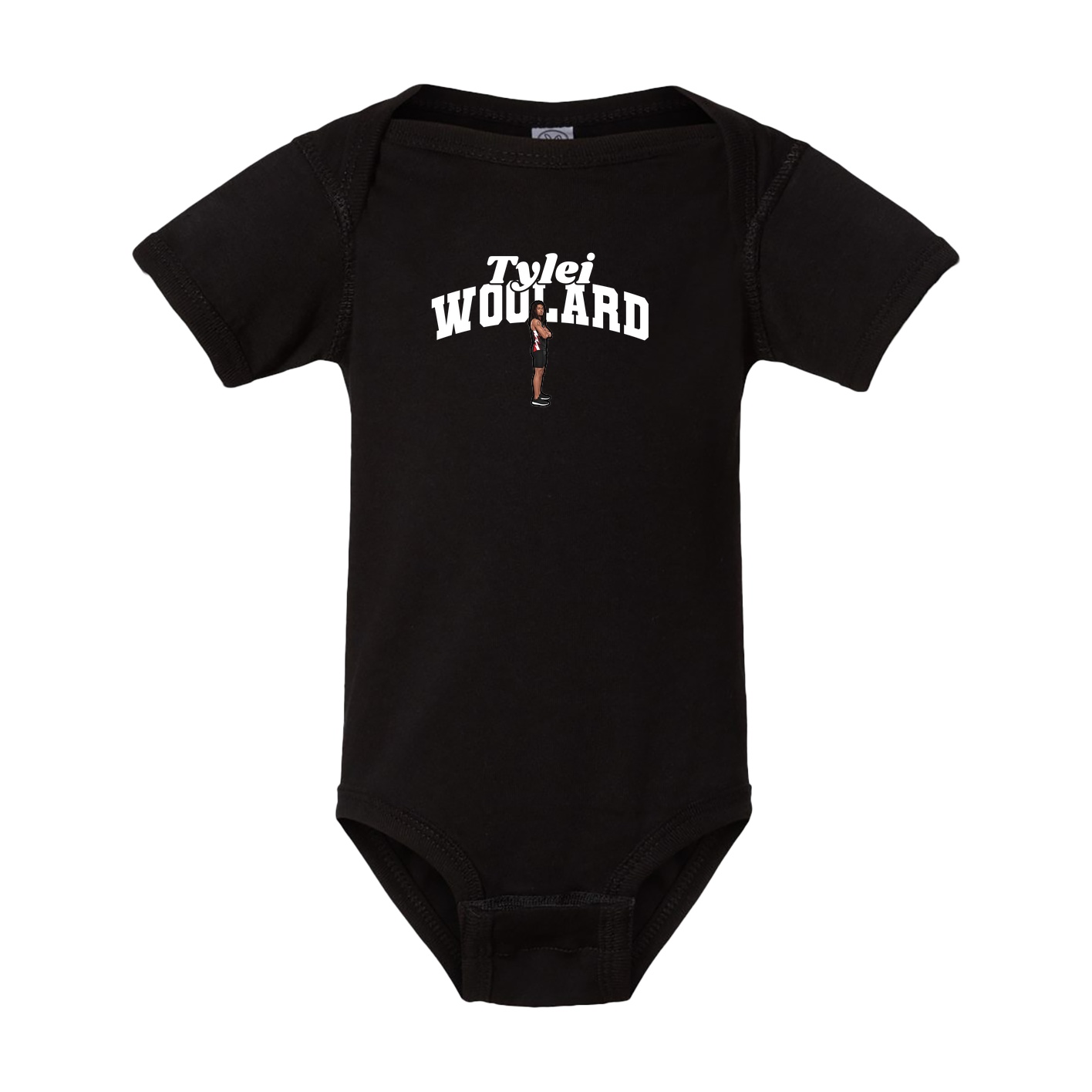 Baby Onesie — Signature Arch in Black