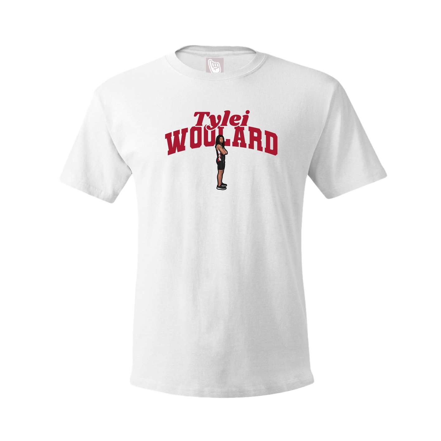 Youth Tee — Signature Arch in White