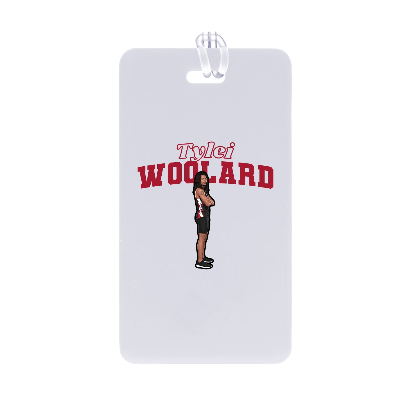 Bag Tag — Name Arch in Classic