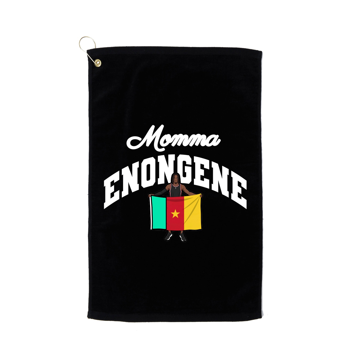Golf Towel — Mothers Day Arch in Black