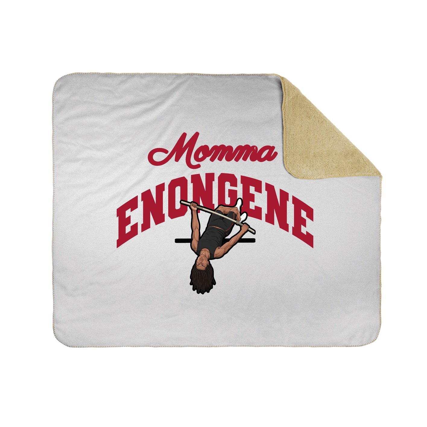 Throw Blanket — Mothers Day Arch in White