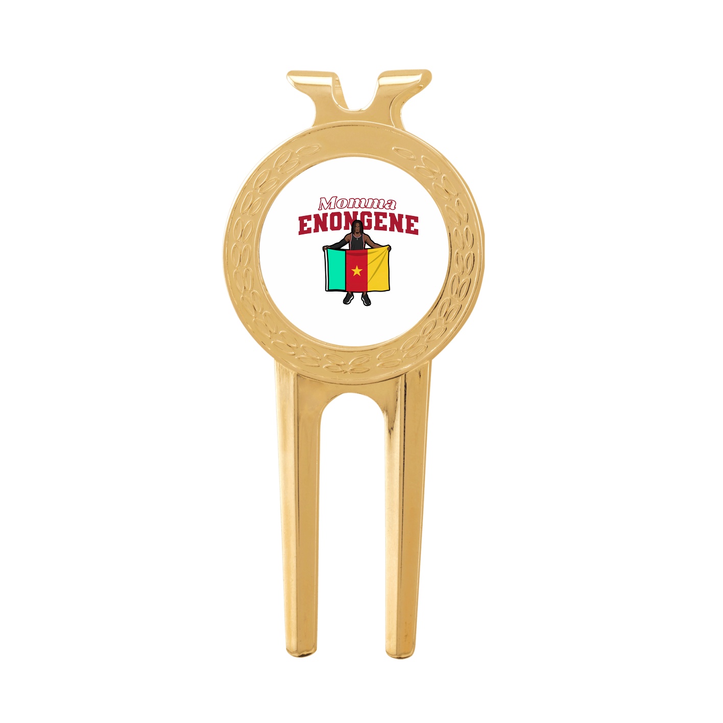 Divot Tool with Ball Marker — Mothers Day Block in Classic