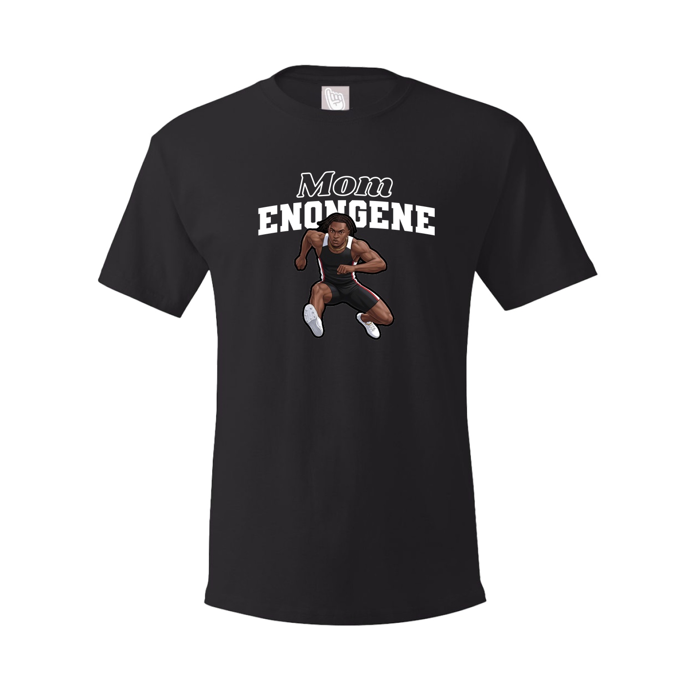 Youth Tee — Mothers Day Block in Black